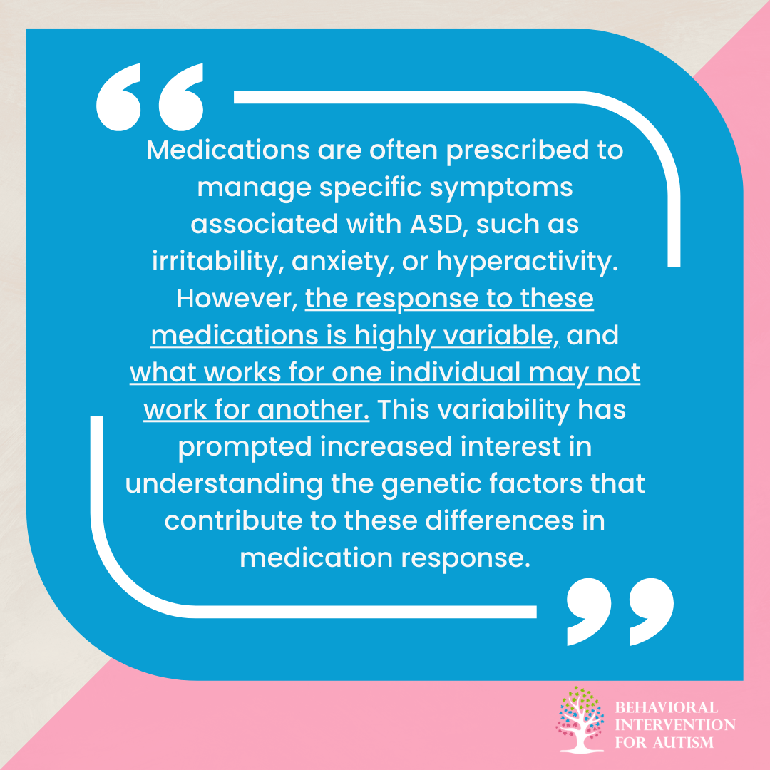 pharmacogenetics in autism