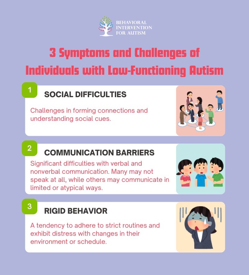 what is low-functioning autism