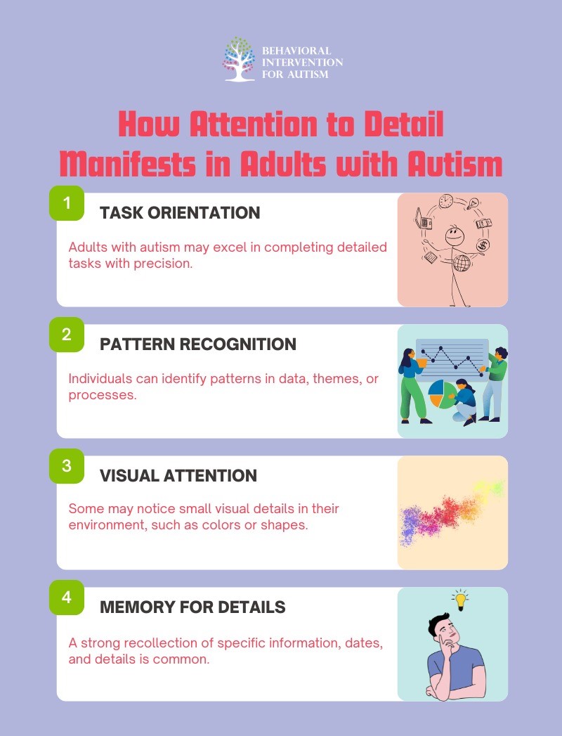 attention to detail in adults with autism